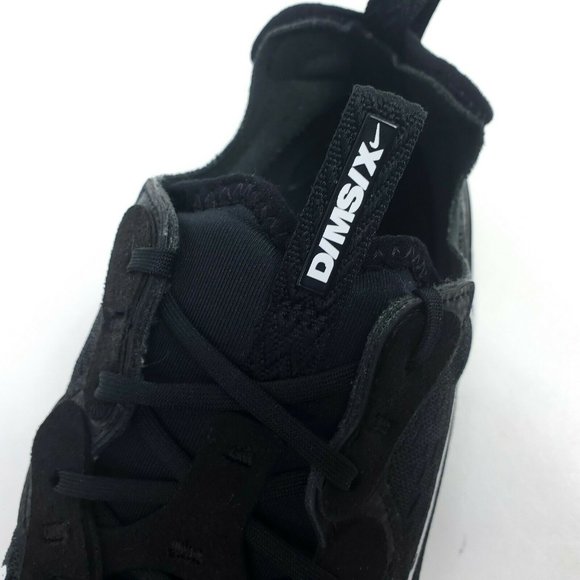 Nike React Vision Big Kids Youth 6Y Running Shoes CD6888-006 Black White Low - Picture 2 of 11